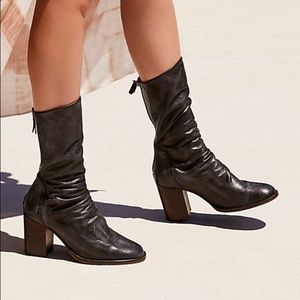 Free People Elle Block heel boots